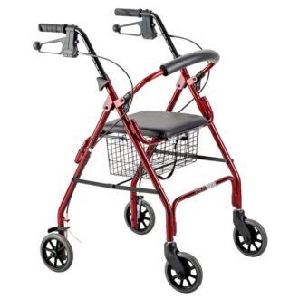 A rollator walker is a mobility aid designed to provide stability, support, and independence for people who have difficulty walking or balancing. Unlike a standard walker, a rollator has four wheels, ergonomic handles, and hand brakes, making it easier to maneuver both indoors and outdoors. A rollator walker is more than just a walking aid — it’s a tool that combines mobility, safety, and convenience to help people maintain their independence and confidence in daily life.
